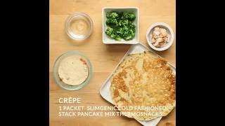 Healthy Bites Savory Crepe