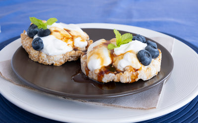 Blueberry Cream Cake