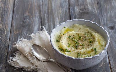 Pot Roast With Mashed Cauli-Turnip