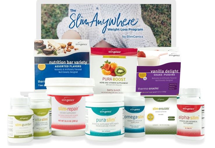 SlimAnywhere™ Advantage Weight Loss Program with Pura-Slim Starter Pack (Chocolate Slim-Repair)