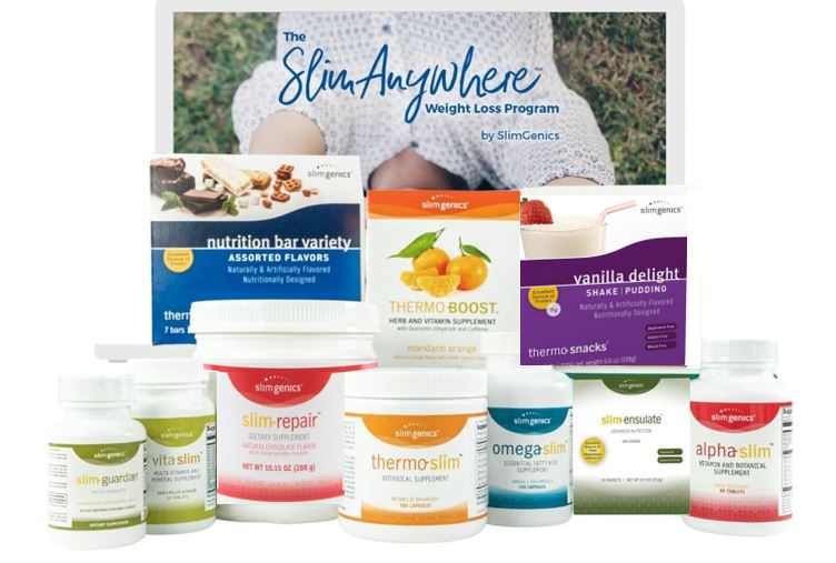 SlimAnywhere™ Advantage Weight Loss Program with Thermo-Slim Starter Pack (Chocolate Slim-Repair)
