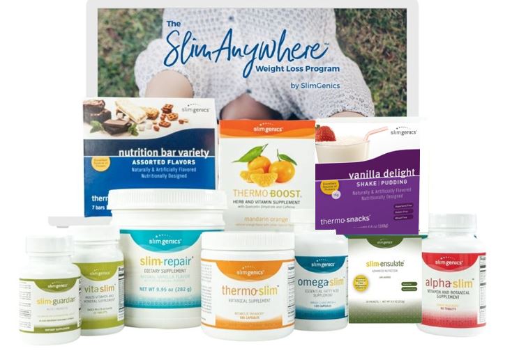 SlimAnywhere™ Advantage Weight Loss Program with Thermo-Slim Starter Pack (Vanilla Slim-Repair)